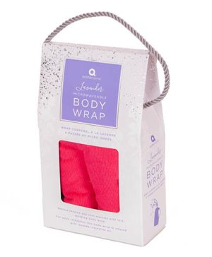 Fuchsia Cord Microwaveable Body Wrap
