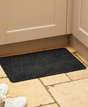 Mudstopper Washable Doormat-Black