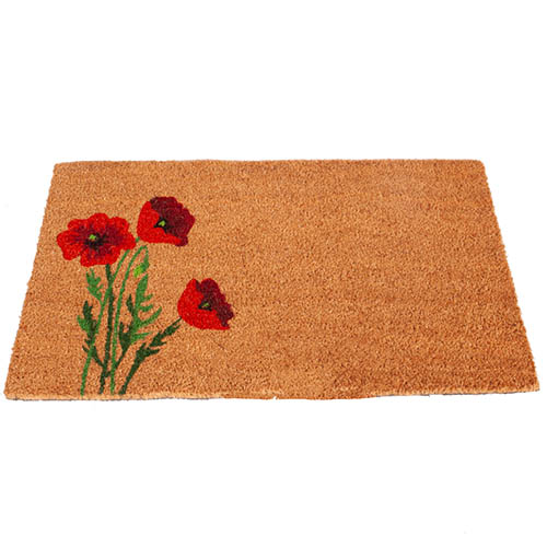 Poppies Coir Mat