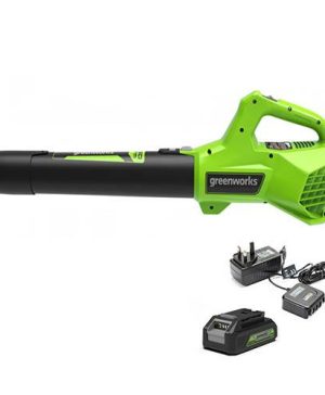 24V Variable Speed Cordless Blower with 2Ah Battery & Economy Charger