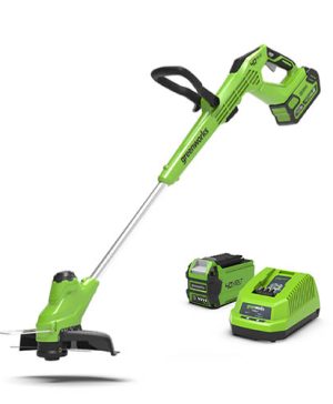 40V String Trimmer with 2Ah Battery & Charger
