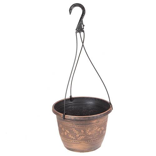 Acorn Hanging Basket 25cm (10in) Copper-Tone