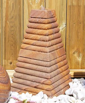 Caspian Sea Pyramid Water Feature