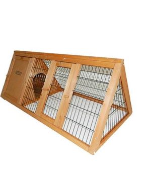 Charles Bentley Wooden Rabbit Hutch/Guinea Pig/Ferret Run