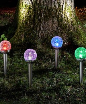 Crackle Globe Stainless Steel-5 Piece Carry Pack