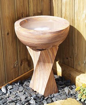 Eastern Stone - Bird Bath Water Feature