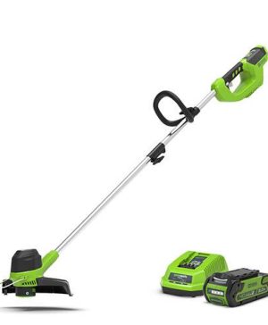 Greenworks 40V Front Mount Trimmer with 2Ah Battery & Charger