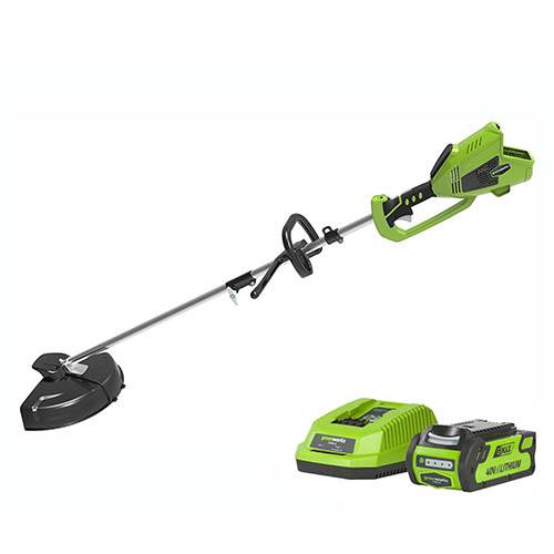 Greenworks 40v DigiPro Cordless Linetrimmer with 2Ah Battery & Charger