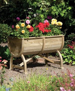 Marberry Barrel Planter