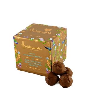Garden Milk Chocolate Sea Salt Caramel Truffles Flowers & Plants Co.
