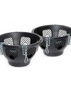 Pair of 12" Easy Fill Hanging baskets