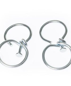 Pair of Hanging Baskets Swivel Hooks