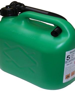 Plastic Petrol Can 5 Litre - Green