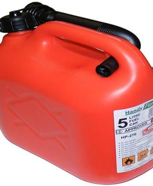 Plastic Petrol Can 5 Litre - Red
