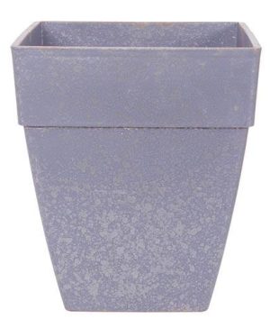 Premium Europlanter Square 36cm (14.5in) Galvanised Effect