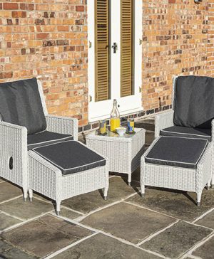 Prestbury Lounger Set Putty Grey
