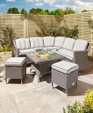 Prestbury Casual Dining Set- Natural Stone