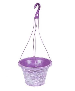 Prisma Hanging Basket 30cm (12in) Raisin-Purple