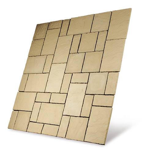 S2D Cathedral Paving Kit 7.29m2 Weathered York