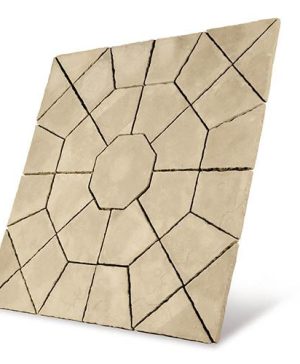 S2D Stratford Octagon 5.06m2 Patio Kit-Parisian