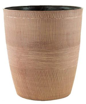 Sand Thatched Planter 25cm (10in) Caramel