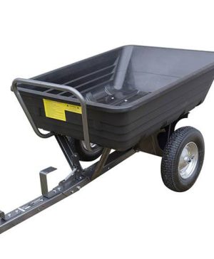 The Handy 650lb Poly Body Towed Dump Cart