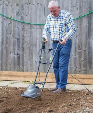 The Handy 800w Electric Garden Tiller