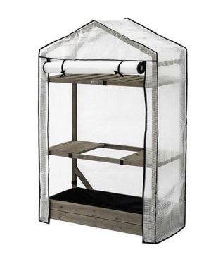 Tomato Greenhouse & PE Cover - Grey Wash