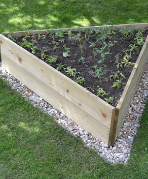 Triangular Raised Bed