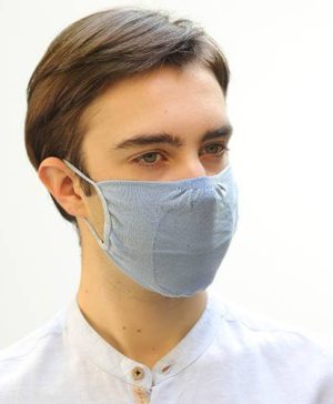 Washable Mask x 1-Blue