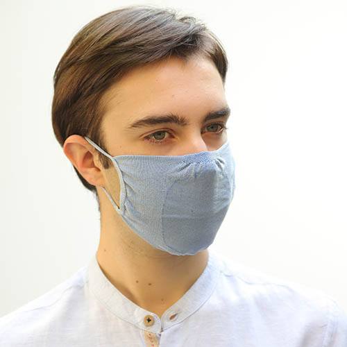 Washable Mask x 1-Blue