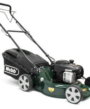 Webb R18SP 18 Self Propelled Steel Deck Petrol Rotary Mower