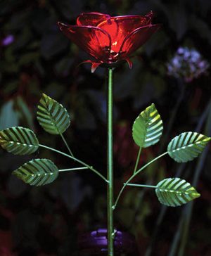 &nbsp;Solar Rose Stake Light