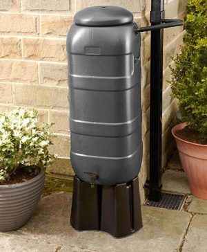 100L Water Butt with Rain Saver Kit
