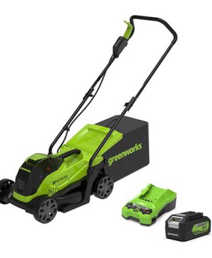 24v 33cm Lawnmower with 4Ah Battery and 2Ah Charger