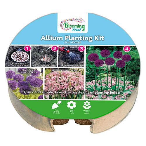 Blooming Fast XL Plant-o-Mat Allium Bulb Tray