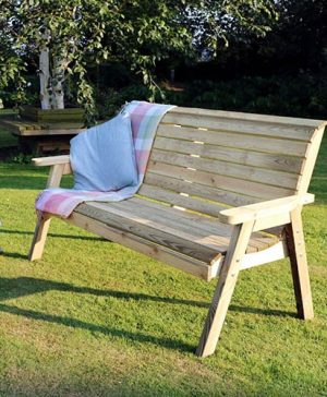 Charlotte 3 Seater Bench