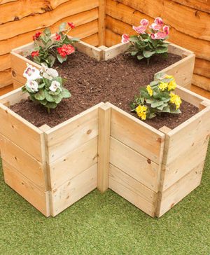 Cross Raised Bed