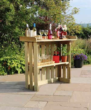 Folding Garden Bar