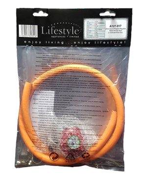 Gas Hose & Clip-On Propane Regulator Kit