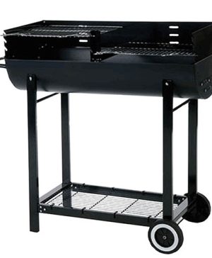 Half Barrel Charcoal BBQ