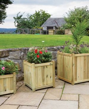Holywell Wooden Planters