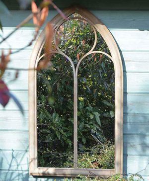 Somersham Chapel Arch Garden Mirror