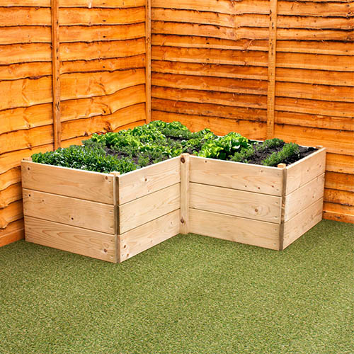 Timber Corner Planter